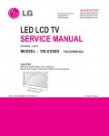 Сервисная инструкция LG 19LV2500 LJ01S