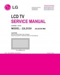 Сервисная инструкция LG 22LD330