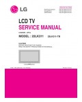 Сервисная инструкция LG 22LK311, LP91J