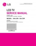 Сервисная инструкция LG 26LC2R, 32LC2R, LP61A chassis