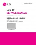 Сервисная инструкция LG 26LC2R, 32LC2R, LP61C chassis