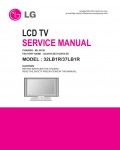 Сервисная инструкция LG 32LB1R, 37LB1R, ML-051B chassis