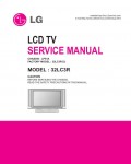 Сервисная инструкция LG 32LC3R, LP61A chassis