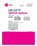 Сервисная инструкция LG 32LE4500, 32LE4508, 32LE450N, шасси LD01D