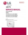 Сервисная инструкция LG 32LJ500U-ZB, 43LJ503V-ZA, NT72461