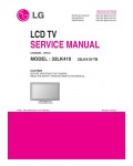 Сервисная инструкция LG 32LK410, LP91U