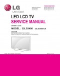 Сервисная инструкция LG 32LS3400 LA25C