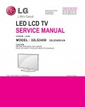 Сервисная инструкция LG 32LS3450 LA25C