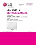 Сервисная инструкция LG 32LS3500 LJ21B