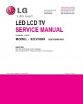 Сервисная инструкция LG 32LV3500 LJ01M