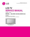 Сервисная инструкция LG 32LX3DC, AL-04CA chassis