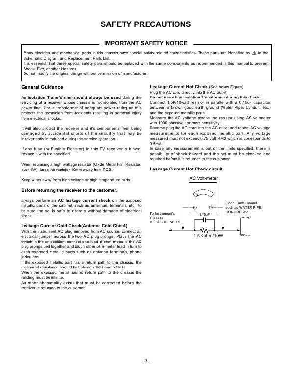 Сервисная инструкция LG 32LX3DC, AL-04CA chassis