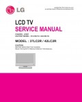 Сервисная инструкция LG 37LC2R, 42LC2R, LP62C chassis
