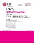 Сервисная инструкция LG 42CS460 42CS470