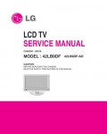 Сервисная инструкция LG 42LB9DF, LB75A chassis