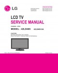 Сервисная инструкция LG 42LD465, LT01B