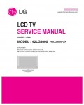 Сервисная инструкция LG 42LG3000 (LD84A)