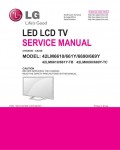 Сервисная инструкция LG 42LM6610 42LM6690 LB22E