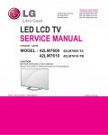 Сервисная инструкция LG 42LM7600, 42LM7610, LB22E