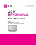 Сервисная инструкция LG 42LT75, LD74A