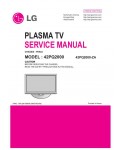 Сервисная инструкция LG 42PQ2000 PD92A