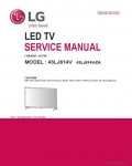 Сервисная инструкция LG 43LJ614V, LD75H