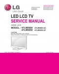 Сервисная инструкция LG 47LM5800 47LM5850 LA21B