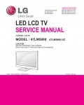 Сервисная инструкция LG 47LM5800, LA21B