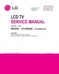 Сервисная инструкция LG 47LW5600, LA12C