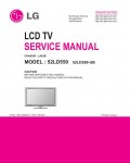 Сервисная инструкция LG 52LD550 LA02B