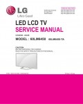 Сервисная инструкция LG 60LM6450 LB22E