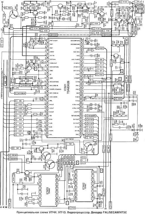 Lg cf 21d79 схема