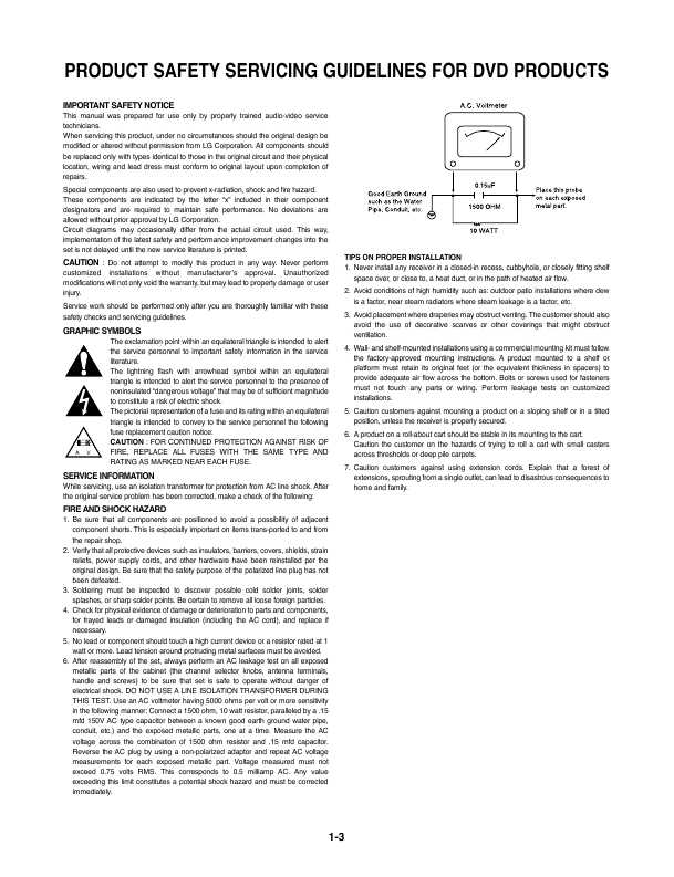 Сервисная инструкция LG DN789 DV298H-E3T