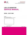 Сервисная инструкция LG E2251T