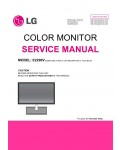 Сервисная инструкция LG E2290V