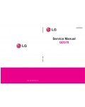 Сервисная инструкция LG GD570
