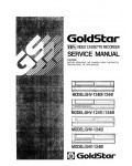 Сервисная инструкция LG GHV-1240, (Goldstar)