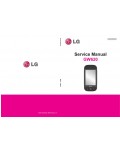 Сервисная инструкция LG GW620