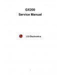Сервисная инструкция LG GX200