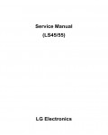 Сервисная инструкция LG LS45, LS55