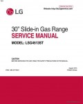Сервисная инструкция LG LSG4513ST
