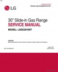 Сервисная инструкция LG LSSG3016ST