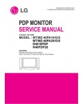 Сервисная инструкция LG MZ-40PA10, R4018PDP, R40PDP28, MP-00MB chassis