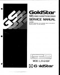 Сервисная инструкция LG R-G10P, (Goldstar)