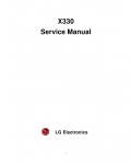 Сервисная инструкция LG X330