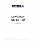 Сервисная инструкция Line6 LOW-DOWN-STUDIO-110