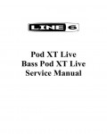 Сервисная инструкция Line6 POD-XT-LIVE, BASS-POD-XT-LIVE
