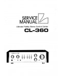 Сервисная инструкция Luxman CL-360