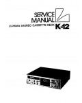 Сервисная инструкция Luxman K-12