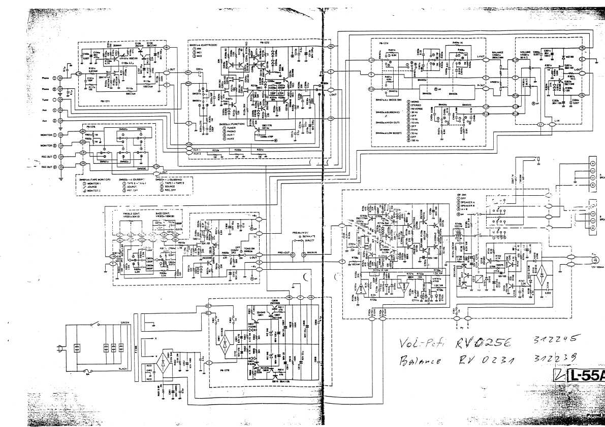 Сервисная инструкция Luxman L-55A